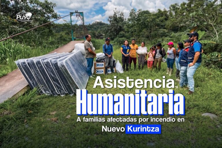 Asistencia humanitaria para familias afectadas por incendio en Nuevo Kurintza